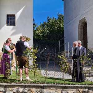 Vor 60 Jahren feierte Pater Koloman OSB seine Primiz in der Pfarrkirche Deutschfeistritz.