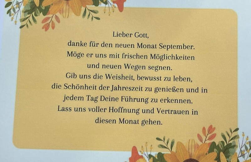 Gottes Segen für die Gemeinschaft / Anna Gruber Schreiner